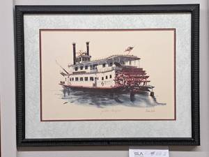 lot 240 image: Artwork - Jonathon Paddleford by Dave Kube , FramedSingle Matte