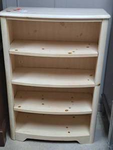 lot 299 image: Wood Bookcase 5-tier
