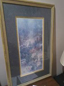 lot 329 image: Print - Forest by Lena Lui #11462500 Signed&Numbered , FramedSingle MatteGlass