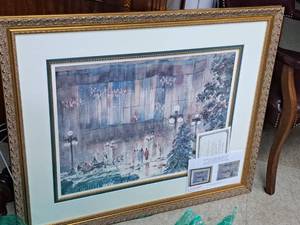 lot 355 image: Print - Opening at Ordway by Lou Roman #18900 Signed&Numbered Limited Edition