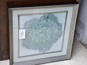 lot 386 image: Wall Art - Abstract , FramedDouble MatteGlass