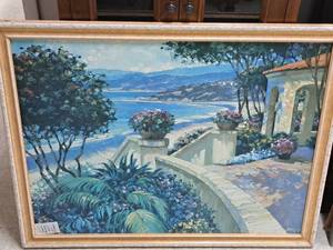 lot 382 image: Painting - Behrens Signed , Framed