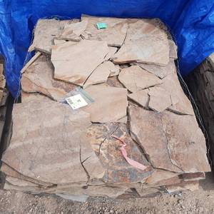 1 Pallet of Irregular Stone, 2 Ton, Varied Sizes