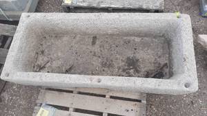 1 Pallet of Hand Chiseled Trough