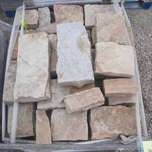 1 Pallet of Granite Wall Stone-2 ton