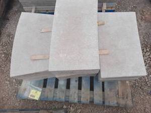 1 pallet of (7) Limestone Steps