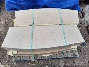1 pallet of (4) Limestone Steps