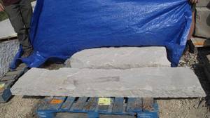 1 Pallet of&nbspLimestone Blocks,  891 LBS
