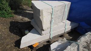 1 Pallet of Limestone Blocks, 1,845 LBS