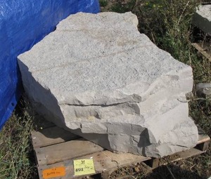 1 Pallet of (1) Limestone Block, 2,097 LBS