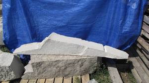 1 Pallet of&nbspLimestone Blocks, 2,043 LBS