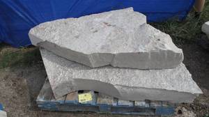 1 Pallet of Limestone Blocks, 1.5 Tons