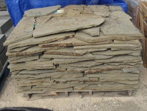 1 Pallet of Irregular Stone, 2 Ton, Varied Sizes