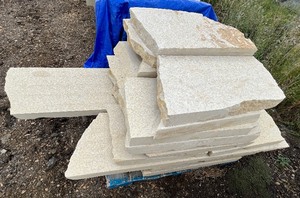 1 Pallet of Limestone Slabs - &nbsp40 Sq. Ft