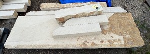 1 Pallet of Limestone Slabs - &nbsp10 Sq. Ft