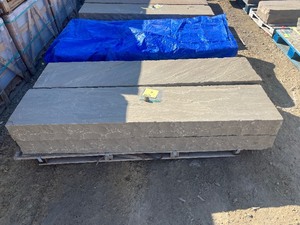 1 Pallet of (4) Sandstone Steps 72 L x 16 W x 6 H