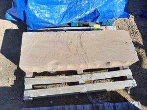 1 Pallet of (1) Sandstone Step 48 L x 16 W x 6 H