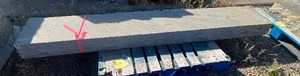 1 Pallet of (1) Sandstone Step 96 L x 16 W x 6 H