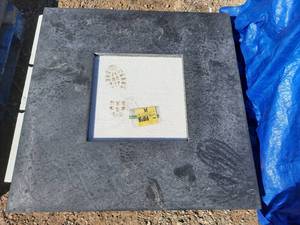1 Pallet of (1) Granite Fire Pit Cap, 46 L x 46 W x 1.25 thick