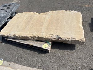 1 Pallet of (1) Limestone Slab -  20 Sq Ft