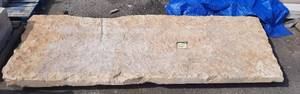 1 Pallet of (1) Limestone Block Skin -  120 x 48 x 4