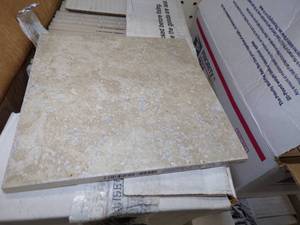 7  Boxes of 9.38 Sq ft 6 x 6 Porcelain Tile