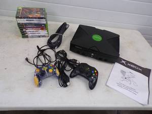 XBOX with Games