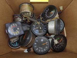 Assorted Snowmobile Tachometers