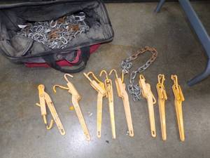 8 Chain Binders with Chain