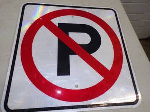 No Parking Sign