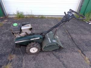 Craftsman Heavy Duty Rear Tine Tiller 6.5 HP 17 Wide