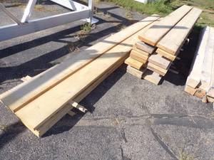 Rough Sawn White Oak Lumber 6- 12 2 x 8 and 20- 8 2 x 8