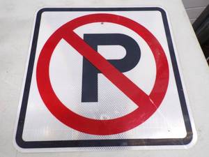 No Parking Sign