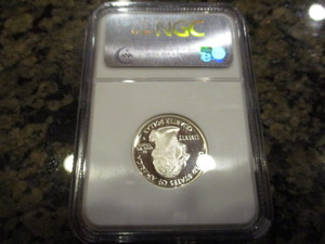 lot 17 image: 2004-S NGC Certified 1533415-002 PF69 Ultra Cameo Michigan Silver Quarter