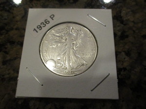 lot 31 image: 1936-P Walking Liberty Half Dollar