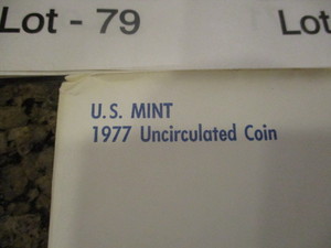 lot 87 image: 1977 Philadelphia and Denver US Mint Set