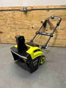 lot 61 image: RYOBI 40V Brushless 21 Snow Blower (Blower Only)
