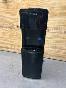 lot 28 image: FRIGIDAIRE 3 Gal. or 5 Gal. Hot and Cold Water Dispenser in Black