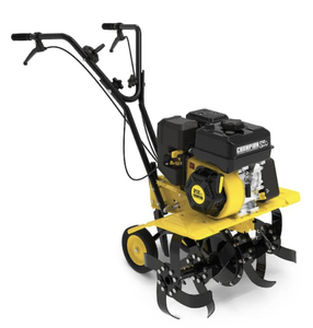 lot 4 image: CHAMPION POWER EQUIPMENT 22 in. 212cc 4-Stroke Gas Garden Front Tine Tiller with Forward and Reverse
