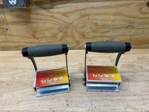 lot 74 image: Lot of 2 Wooden Handle Wrenches