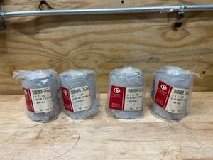 lot 44 image: CARBORUNDUM Lot of 4 Rolls of- 10525 Self Adhesive Paper (PSA) Discs 5 Inch B0412DO Material Silicon Carbide in 100 Grit