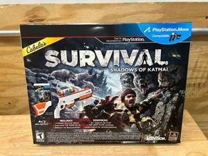 lot 128 image: CABELAS Lot of 5- Survival Shadows of Katmai WGun - Playstation 3 Kits