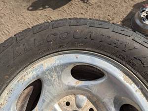 lot 26 image: Set of Tires with Rims - Very Very Good Tread