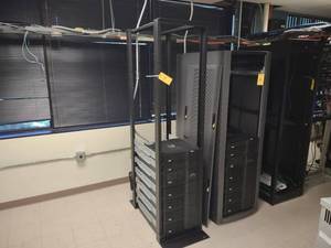 Server Rack with Components, Power ...