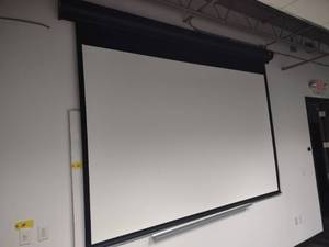 Da-Lite Power Projector Screen, 10...