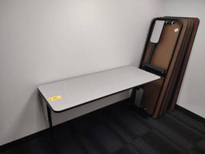 (5) Folding Training Tables, 2x5...