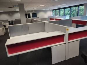 (6) Steelcase Cubicles, Includes As...