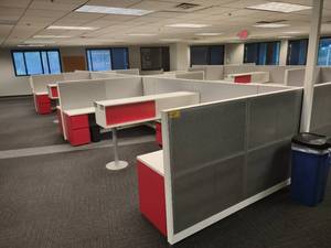 (6) Steelcase Cubicles, Includes As...