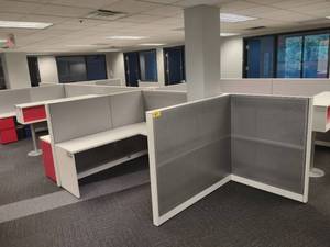 (6) Steelcase Cubicles, Includes As...