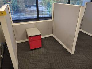 (4) Steelcase Cubicles, Includes As...